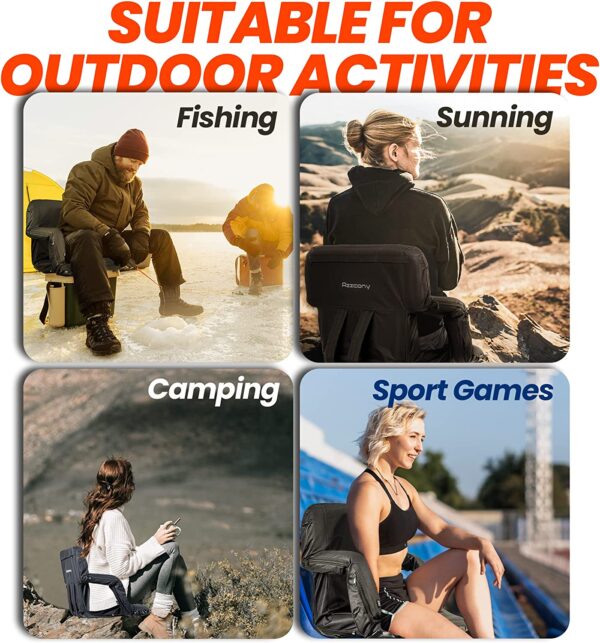 heated camping chair