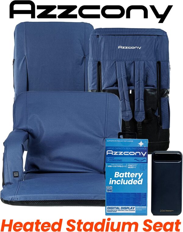 heated bleacher chair